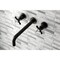 Kingston Brass Roman Tub Faucet, Oil Rubbed Bronze, Wall Mount KS8025BEX - alternate 3